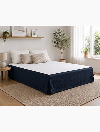 Cache-sommier double gaze de coton gaïa – qualité haut de gamme