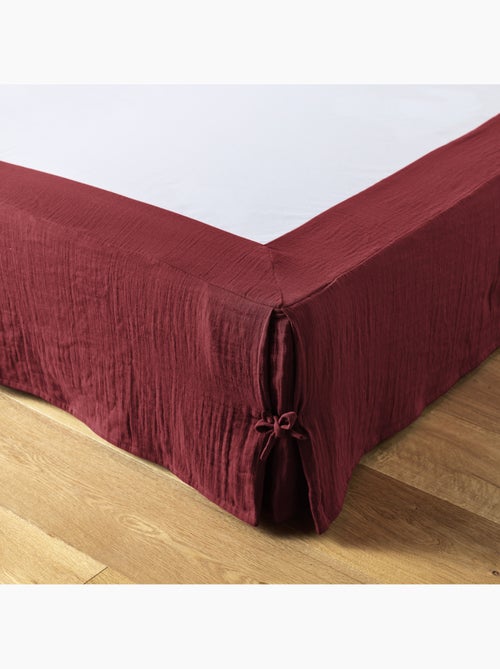 Cache-sommier Double Gaze de Coton GAÏA – Qualité Haut de Gamme - Kiabi