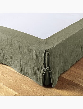 Cache-sommier Double Gaze de Coton GAÏA – Qualité Haut de Gamme