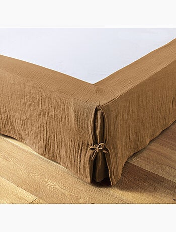 Cache-sommier Double Gaze de Coton GAÏA – Qualité Haut de Gamme