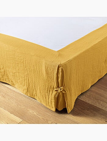 Cache sommier Gaze de coton gamme Gaia