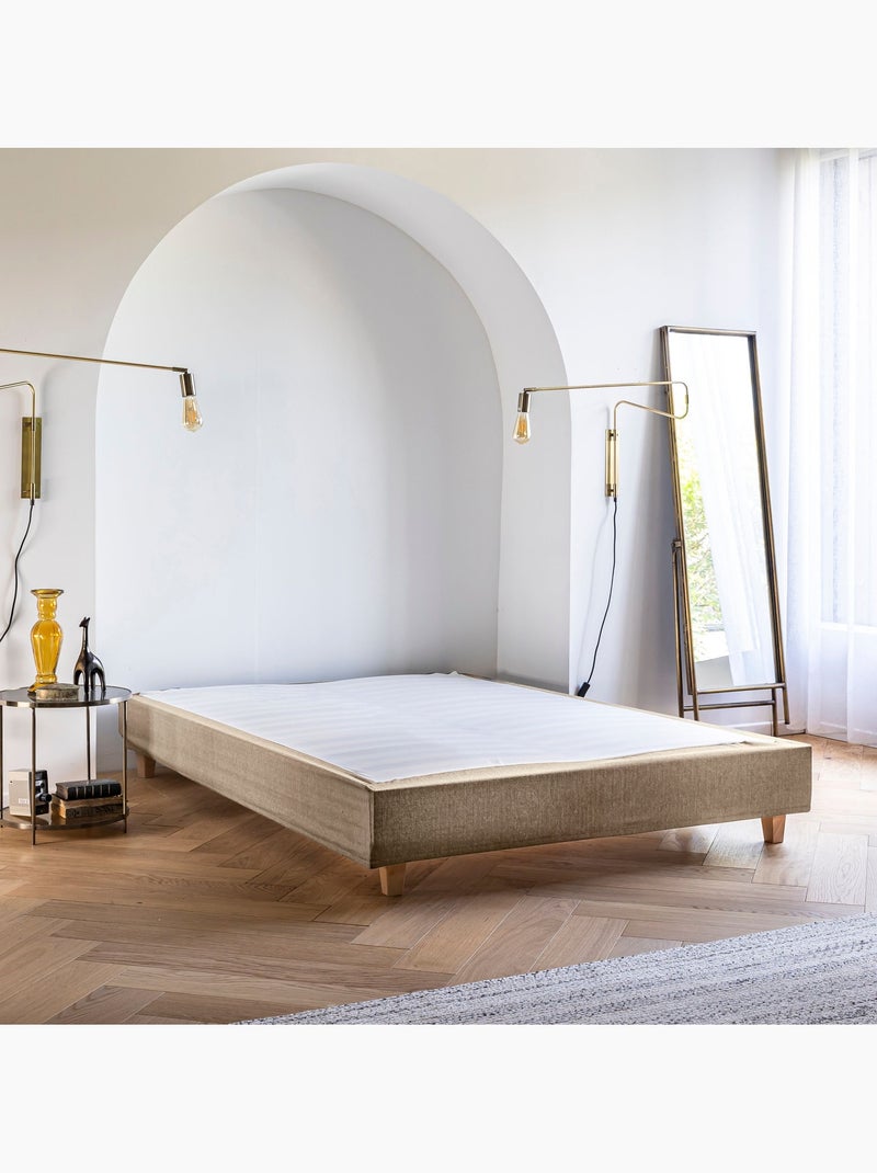 Cache-sommier intégral Leave Beige - Kiabi