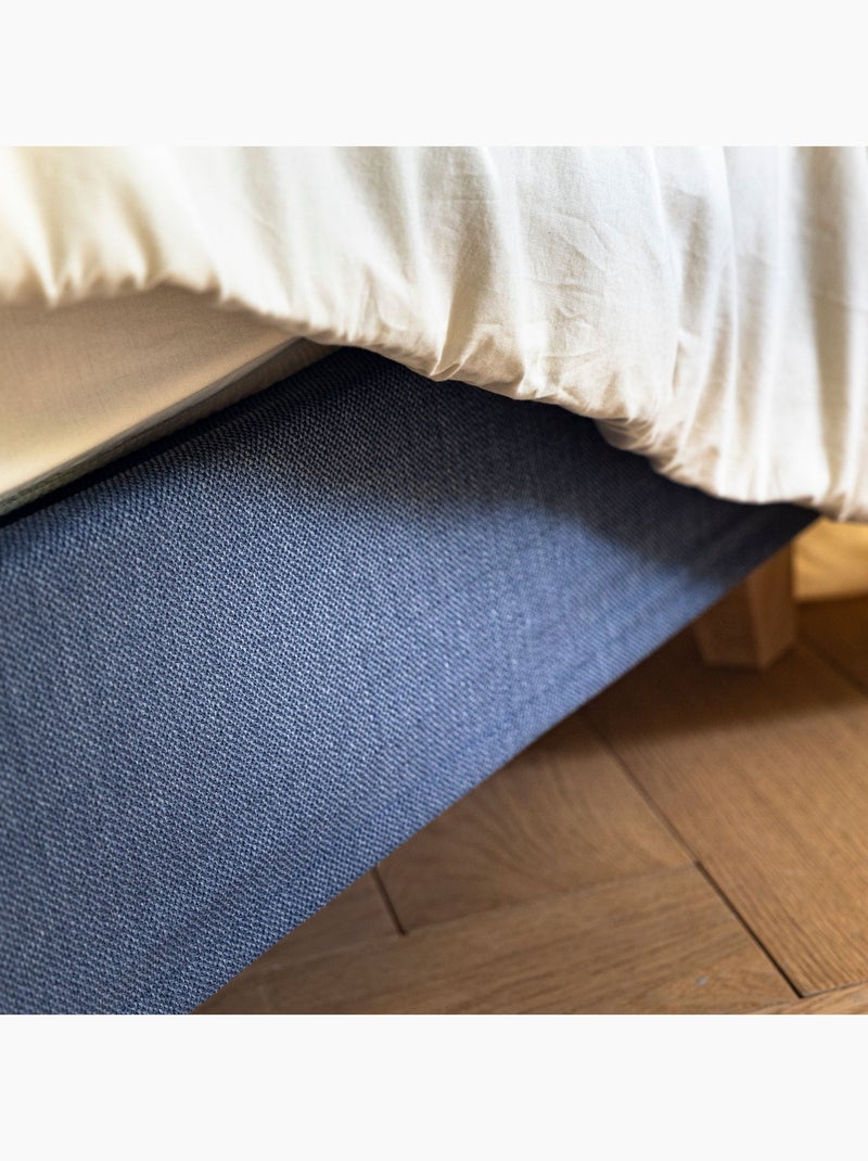 Cache-sommier intégral Leave Bleu marine - Kiabi