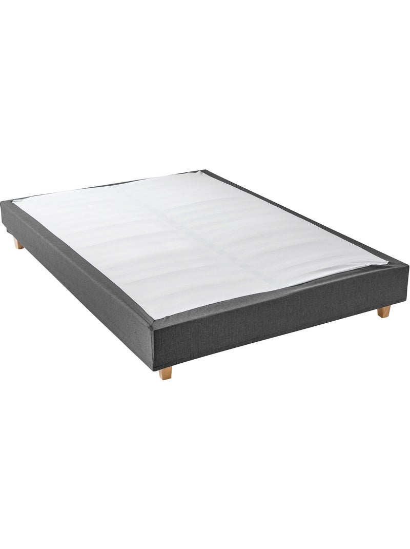 Cache-sommier intégral Leave gris anthracite - Kiabi