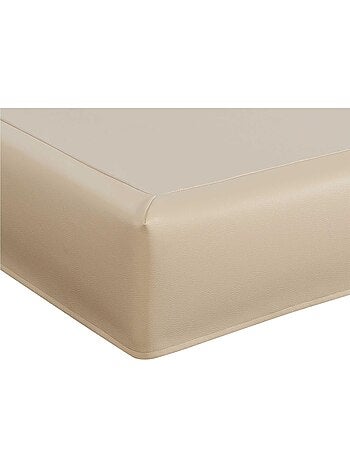 Cache-sommier intégral simili cuir