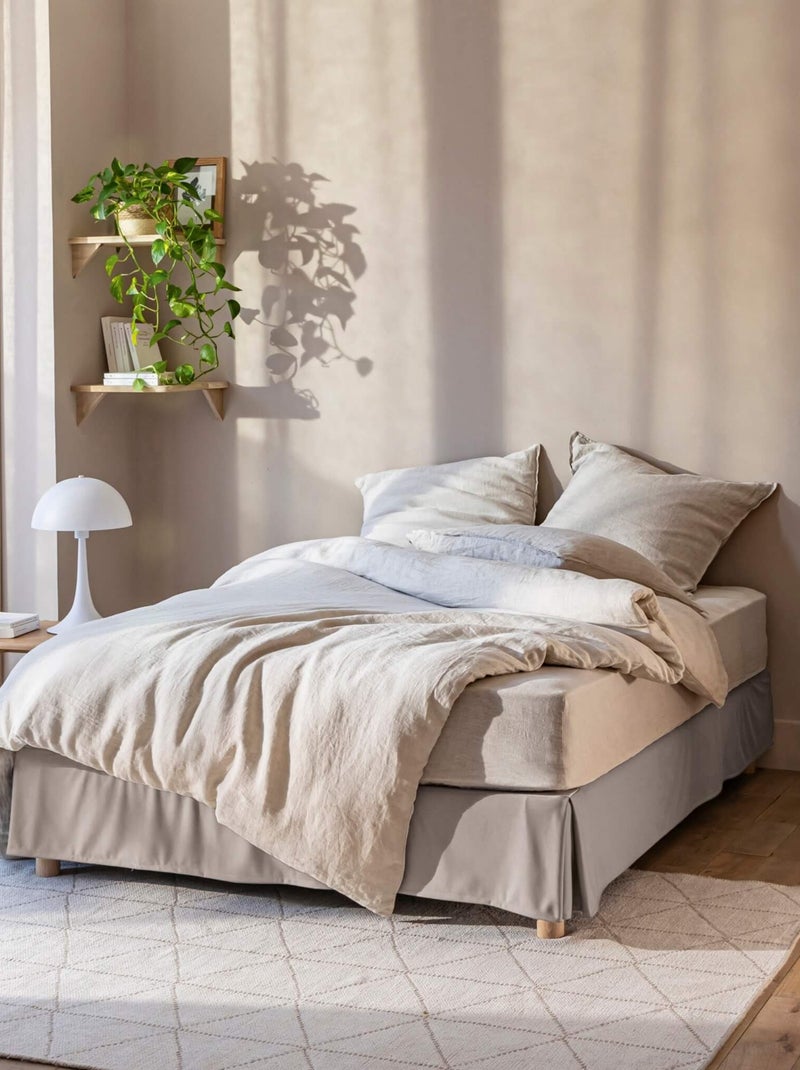 Cache-sommier intégral Taupe - Kiabi