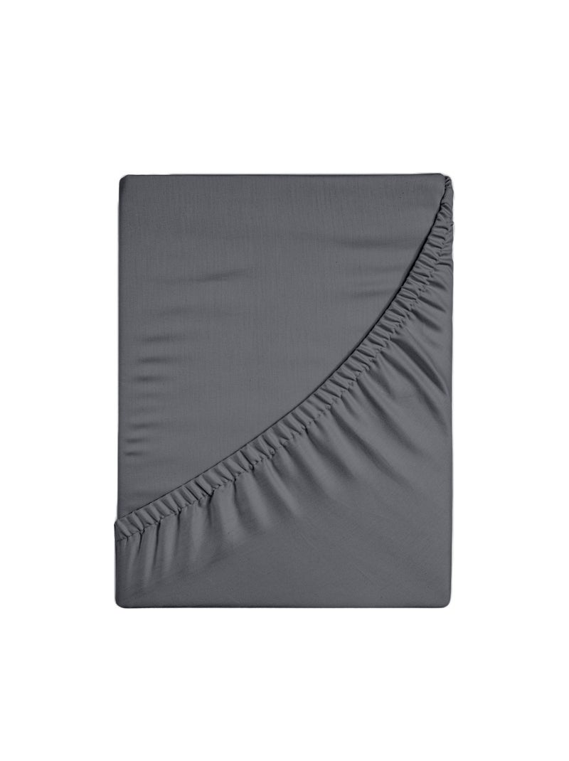 Cache-sommier jersey pour cadre à lattes gris anthracite - Kiabi