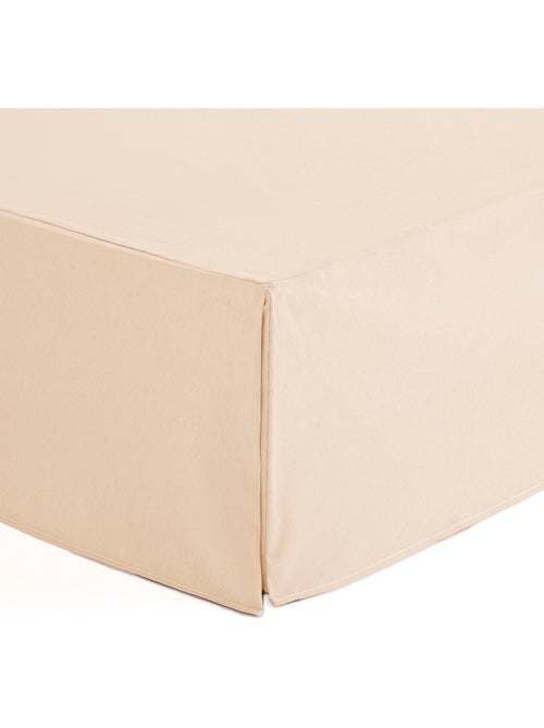 Cache-sommier, jupe de lit protectrice. Housse de sommier unie - Gamusi. - Kiabi