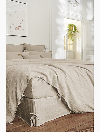 Cache-Sommier – Lin Lavé Français Luxe Soline – Lin