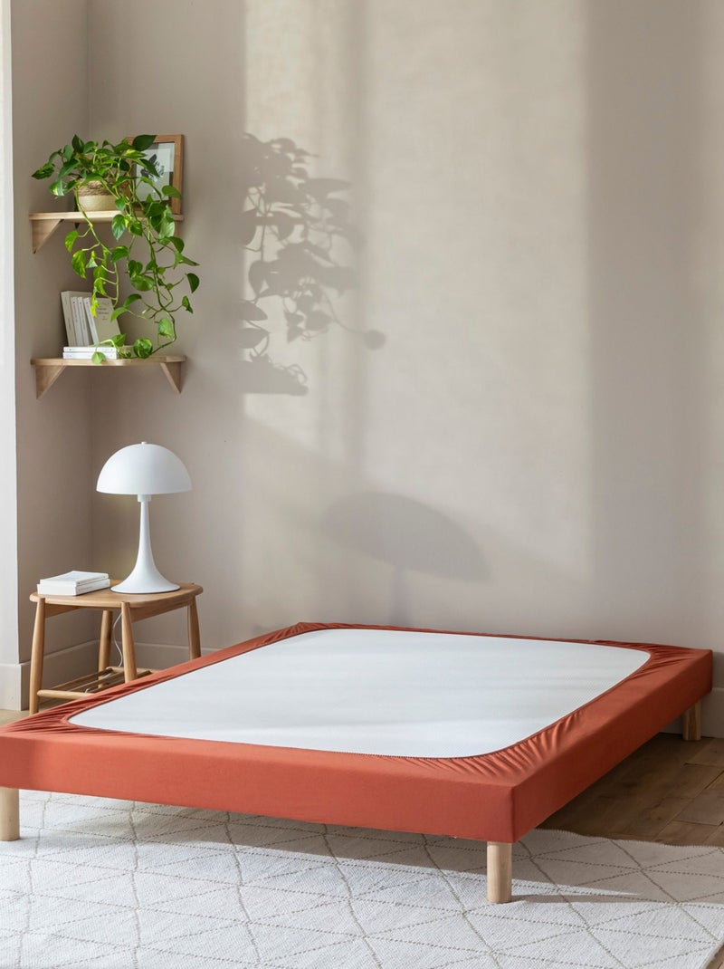 Cache sommier Terracotta - Kiabi