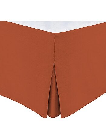 Cache sommiers 100% coton gris clair