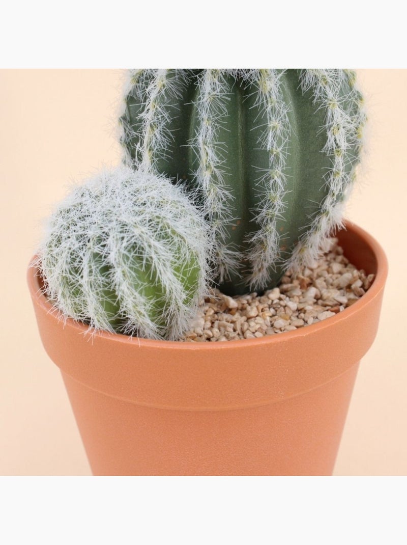 Cactus artificiel 26cm Vert - Kiabi