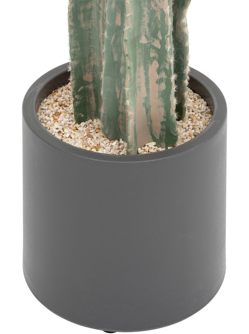 Cactus artificiel avec pot Vert - Kiabi