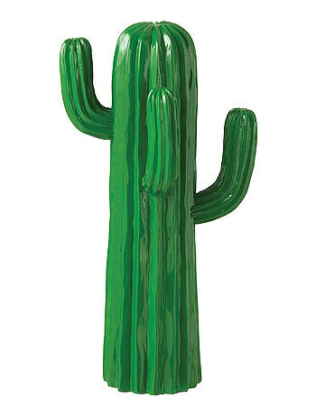 Cactus décoratif vert en résine 41 cm