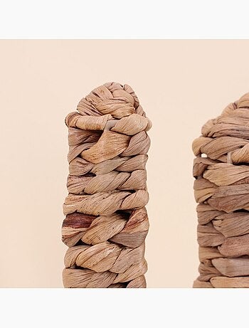 Cactus en fibres naturelles 35cm