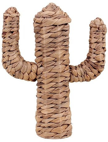Cactus en fibres naturelles 35cm