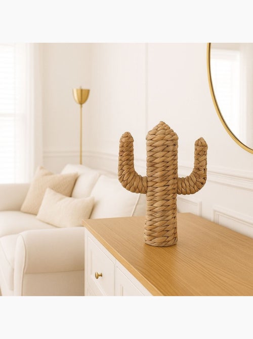 Cactus en fibres naturelles 35cm - Kiabi Cactus en fibres naturelles 35cm - Kiabi