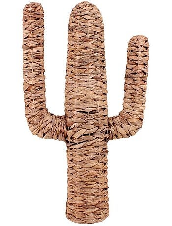 Cactus en fibres naturelles 74cm