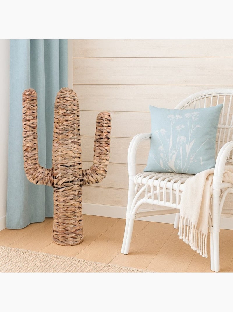 Cactus en fibres naturelles 74cm Beige - Kiabi
