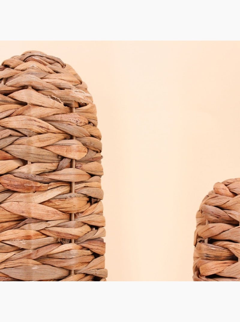 Cactus en fibres naturelles 74cm Beige - Kiabi