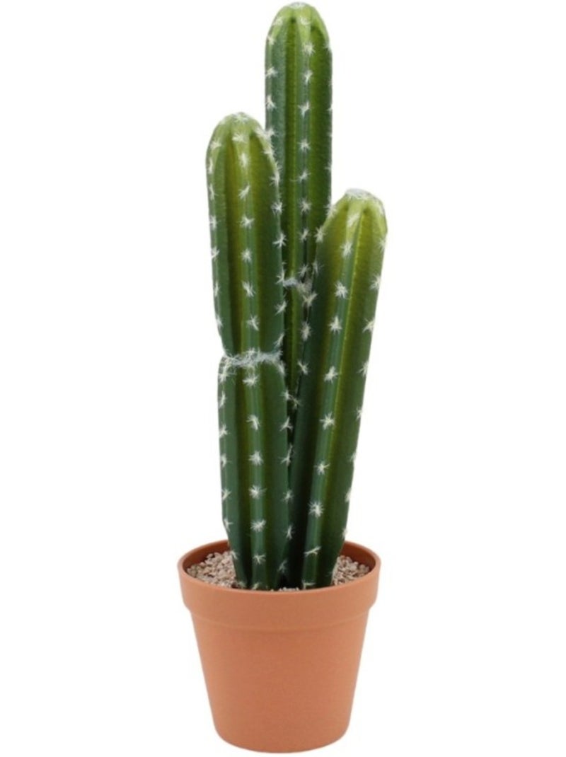 Cactus vatricania artificiel 44cm Vert - Kiabi