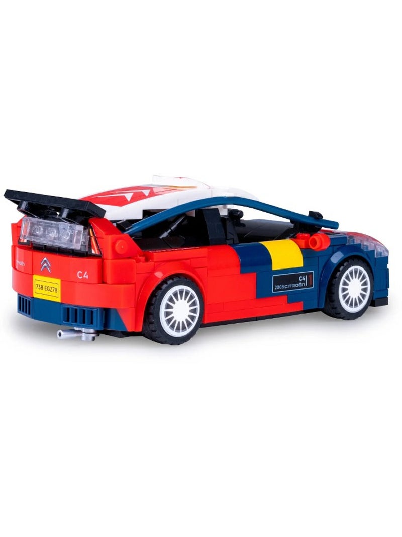 Cada citroën c4 wrc 2008 1:24 bricks Jaune - Kiabi