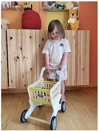 Caddie en bois tendance