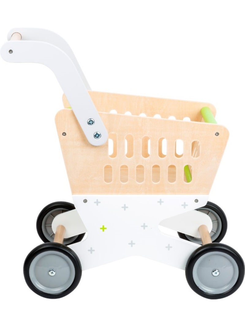 Caddie en bois tendance Beige - Kiabi