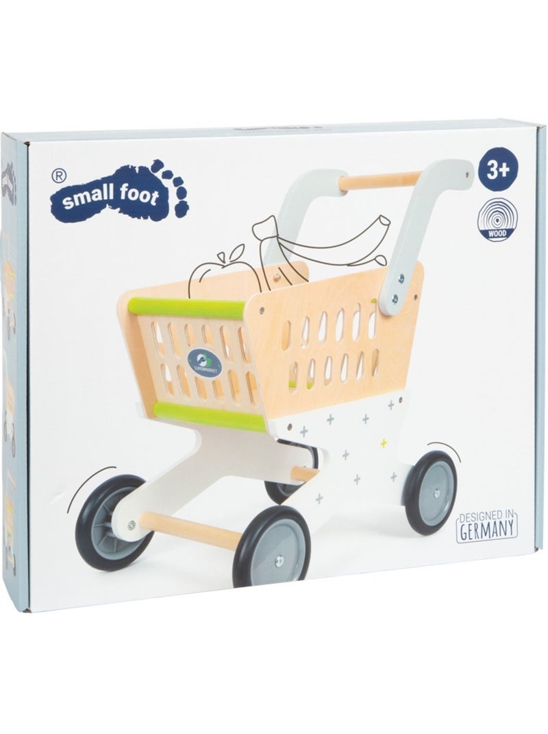 Caddie en bois tendance Beige - Kiabi