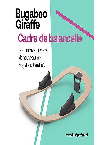 Cadre à bascule pour kit nouveau-né Giraffe Bois neutre