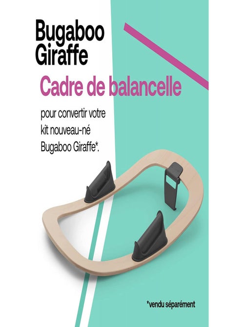 Cadre à bascule pour kit nouveau-né Giraffe Bois neutre - Kiabi