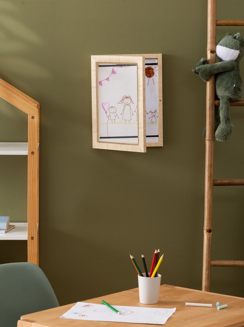 Cadre à dessin en bois THEA Beige - Kiabi