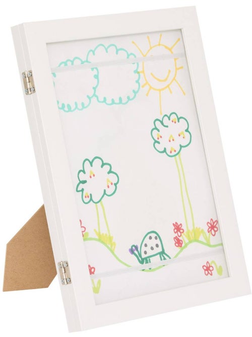 Cadre à dessin enfant A4 vitré DESSY - Kiabi