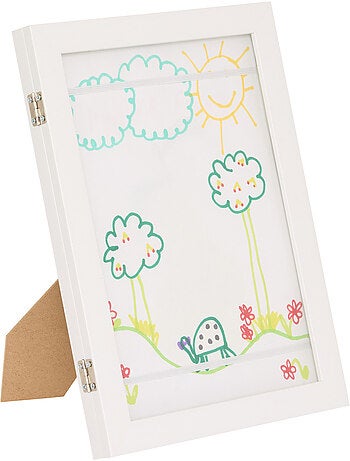 Cadre à dessin enfant A4 vitré DESSY