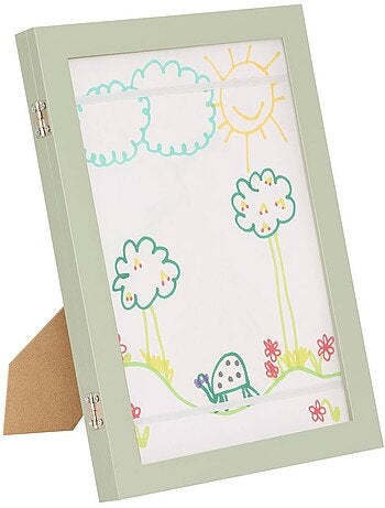 Cadre à dessin enfant A4 vitré DESSY
