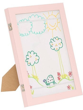 Cadre à dessin enfant A4 vitré DESSY