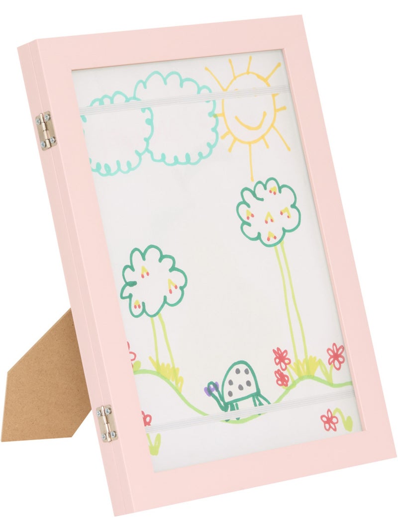 Cadre à dessin enfant A4 vitré DESSY Vert - Kiabi