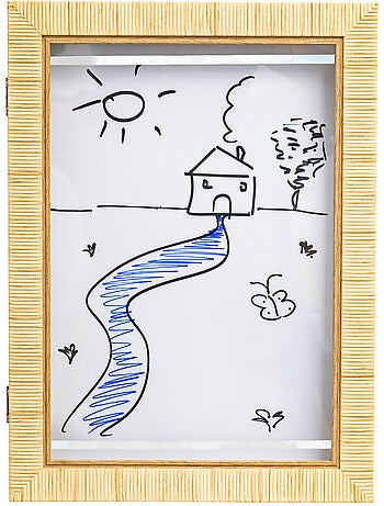 Cadre à dessin enfant A4 vitré THEA