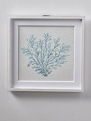 Cadre avec poster Corail BEACH HOUSE