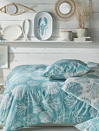 Cadre avec poster Corail BEACH HOUSE