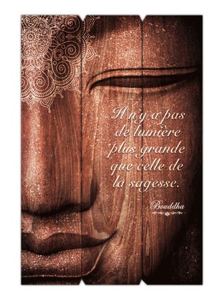 Cadre Bouddha - 40 x 60 cm - La sagesse