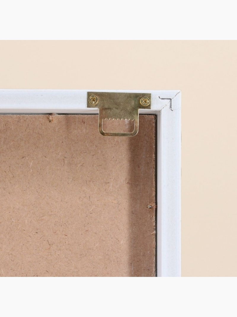 Cadre déco à reliefs en bois beige 40x60cm Beige - Kiabi