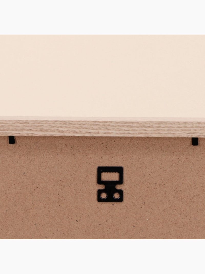 Cadre déco en rotin contour bois 40x30cm Beige - Kiabi