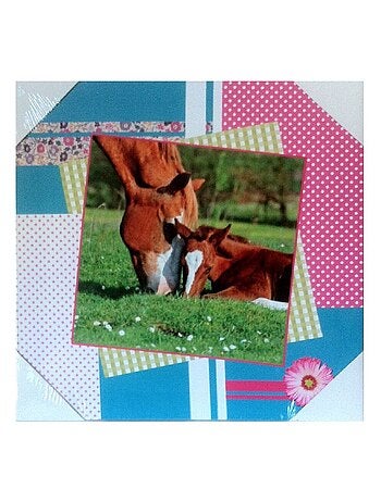 Cadre en toile cheval