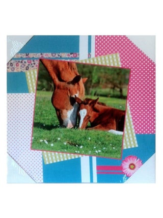 Cadre en toile cheval