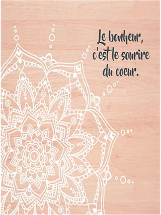 Cadre en toile mandala collection apache