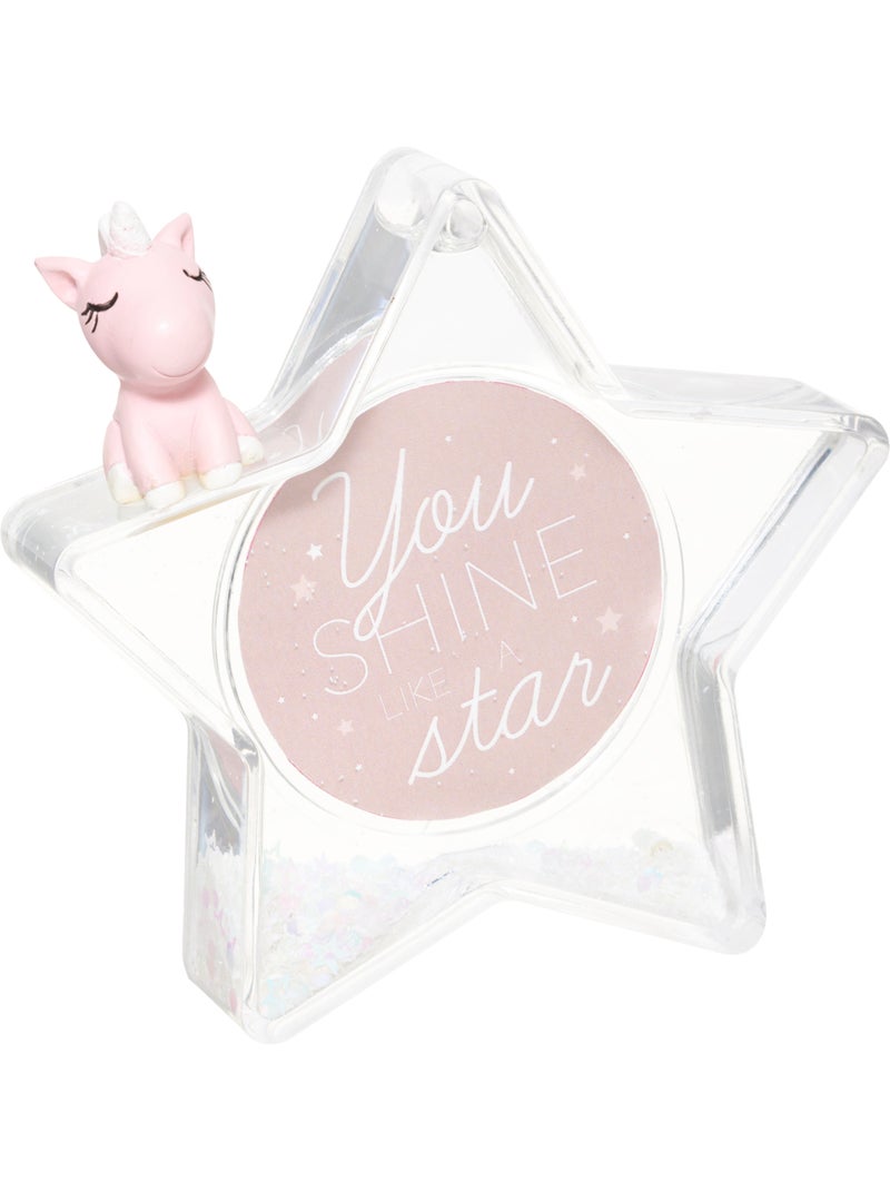 Cadre enfant animé licorne LICORNE Doré - Kiabi