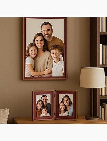 Cadre moulure ronde en bois 40x60cm