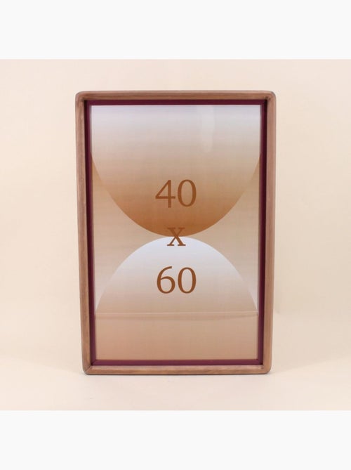 Cadre  moulure ronde en bois 40x60cm - Kiabi