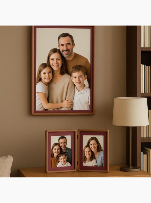 Cadre  moulure ronde en bois 40x60cm - Kiabi